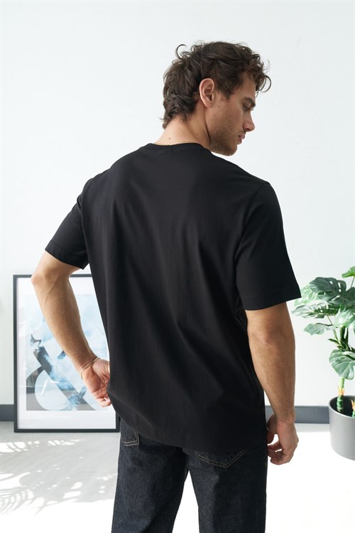 Wholesale Mens Black T-Shirt