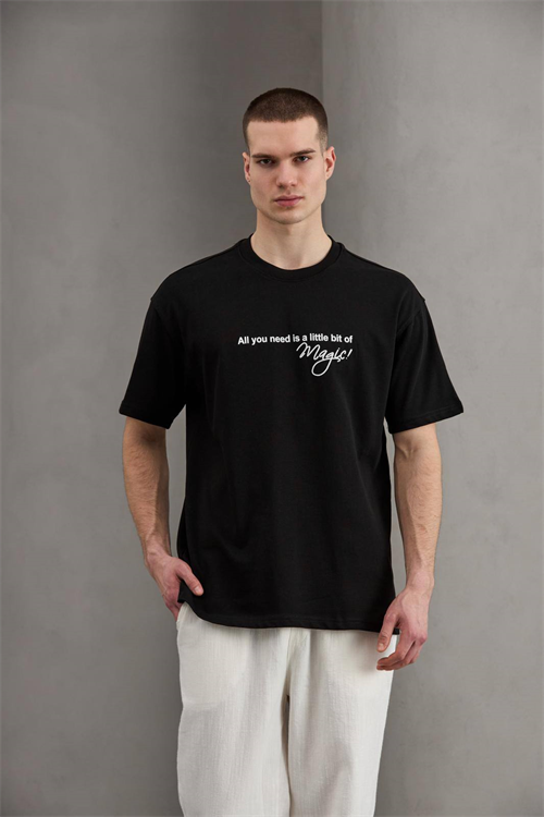 Wholesale Mens Black T-Shirt