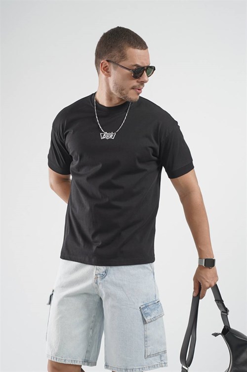 Wholesale Mens Black T-Shirt
