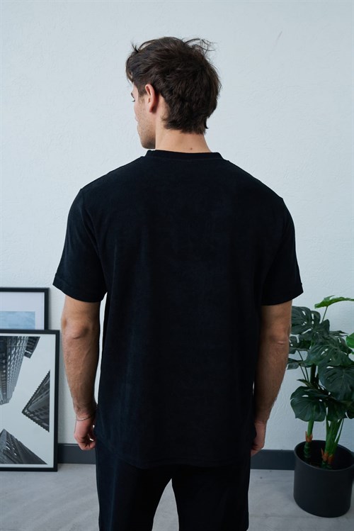 Wholesale Mens Black T-Shirt