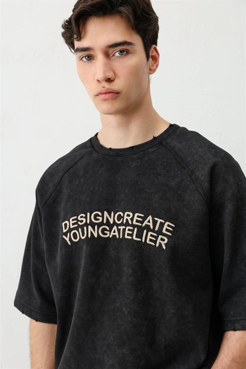 Wholesale Mens Black T-Shirt