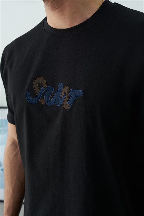 Wholesale Mens Black T-Shirt