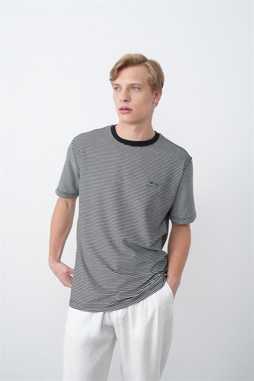 Wholesale Mens Black T-Shirt