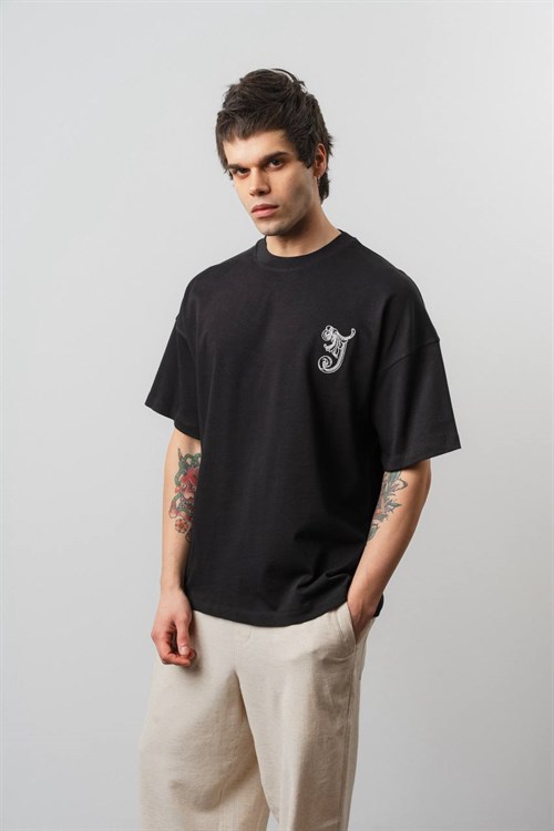 Wholesale Mens Black T-Shirt