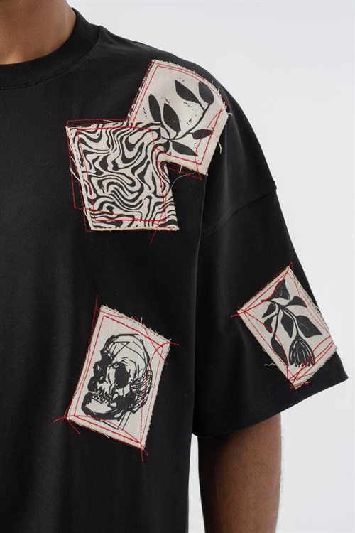 Wholesale Mens Black T-Shirt