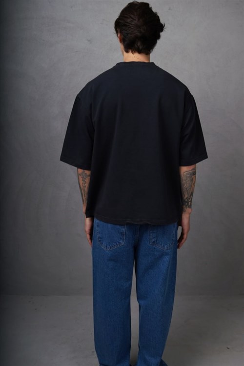 Wholesale Mens Black T-Shirt