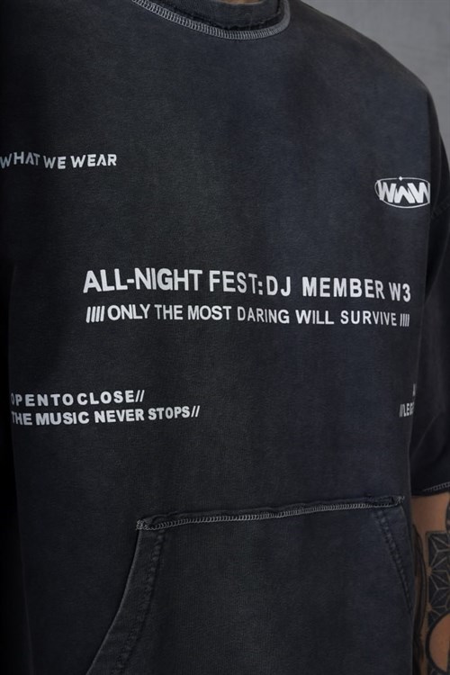 Wholesale Mens Black T-Shirt