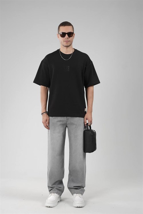 Wholesale Mens Black T-Shirt