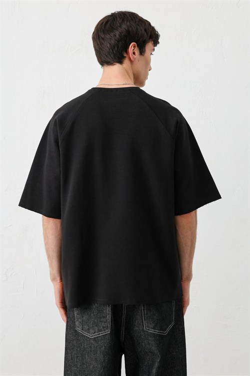 Wholesale Mens Black T-Shirt