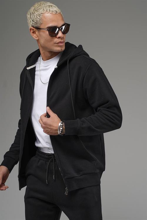 Wholesale Mens Black Tracksuit