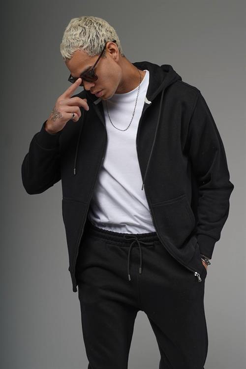 Wholesale Mens Black Tracksuit