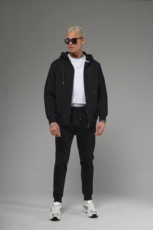 Wholesale Mens Black Tracksuit
