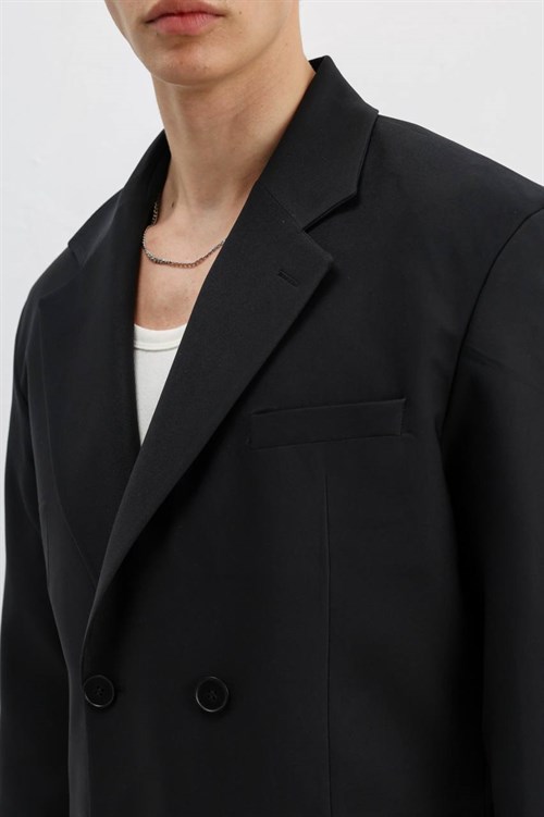 Wholesale Mens Black Two-Piece Suit