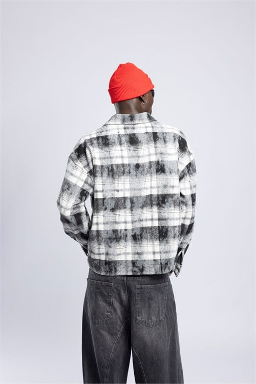 Wholesale Mens Black Washed Shirt 