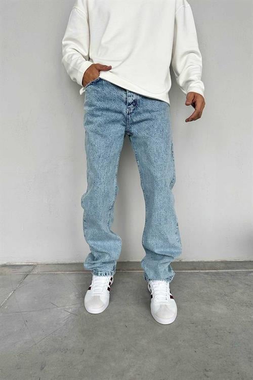 Wholesale Mens Blue Baggy Jeans