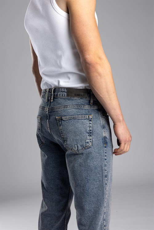 Wholesale Mens Blue Baggy Jeans