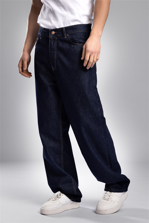 Wholesale Mens Blue Baggy Jeans