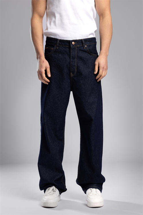 Wholesale Mens Blue Baggy Jeans