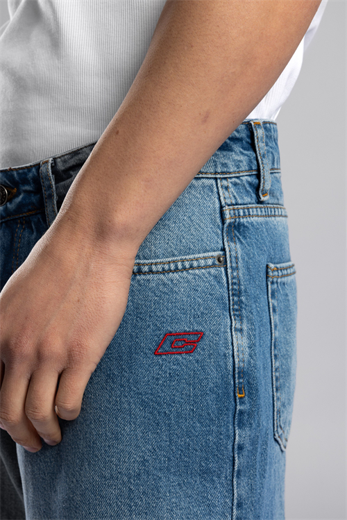 Wholesale Mens Blue Baggy Jeans