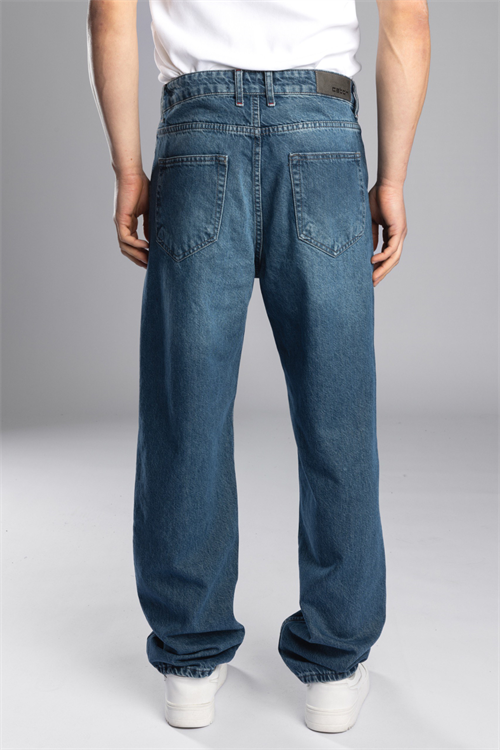 Wholesale Mens Blue Baggy Jeans