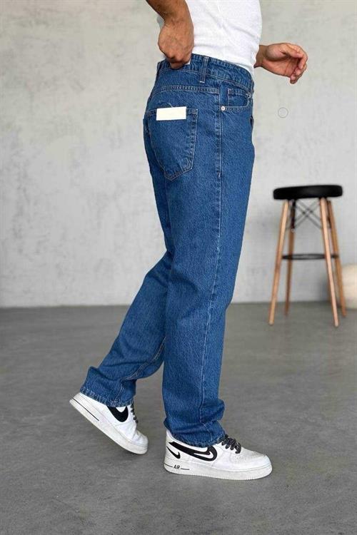Wholesale Mens Blue Baggy Jeans