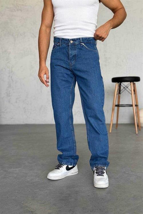 Wholesale Mens Blue Baggy Jeans