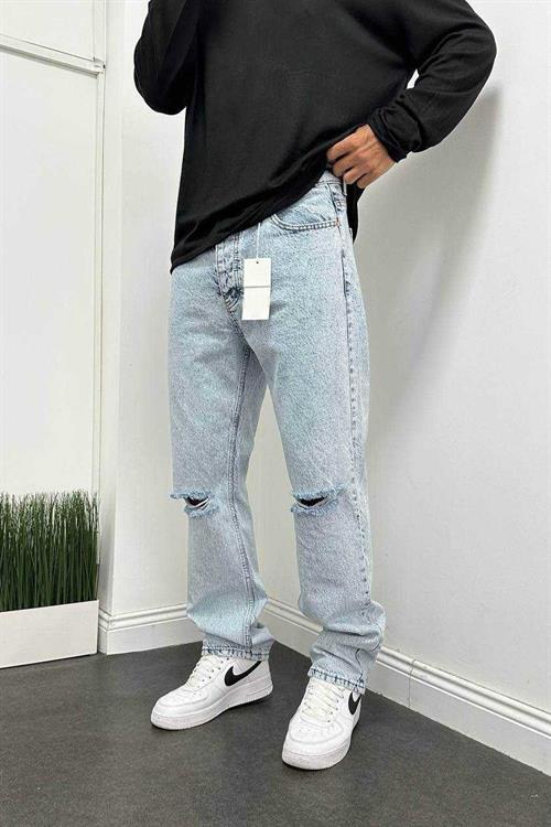Wholesale Mens Blue Baggy Jeans