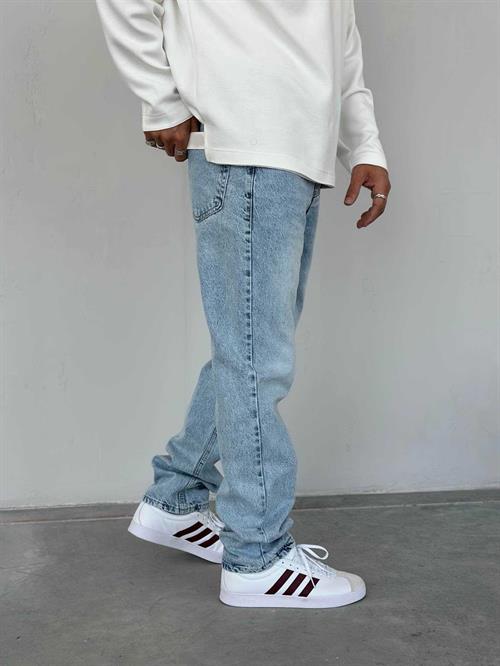 Wholesale Mens Blue Baggy Jeans