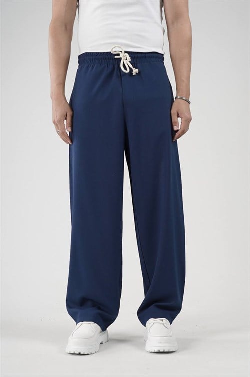 Wholesale Mens Blue Baggy Pants