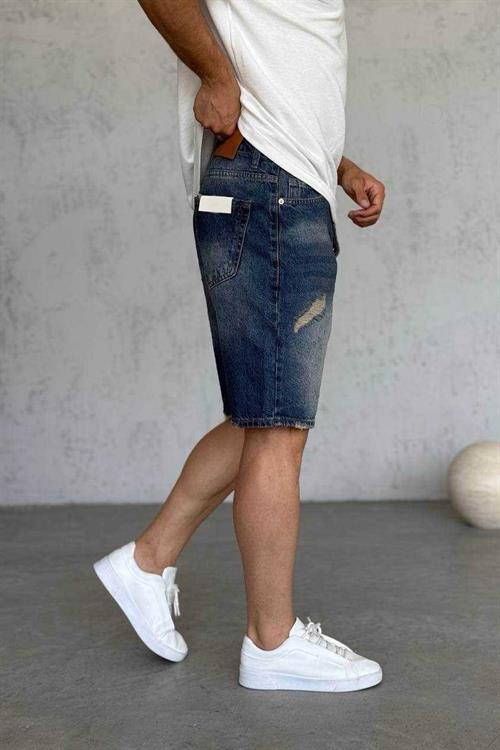 Wholesale Mens Blue Denim Shorts