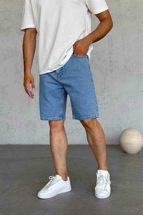 Wholesale Mens Blue Denim Shorts