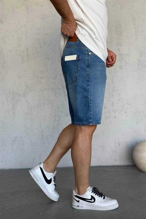Wholesale Mens Blue Denim Shorts