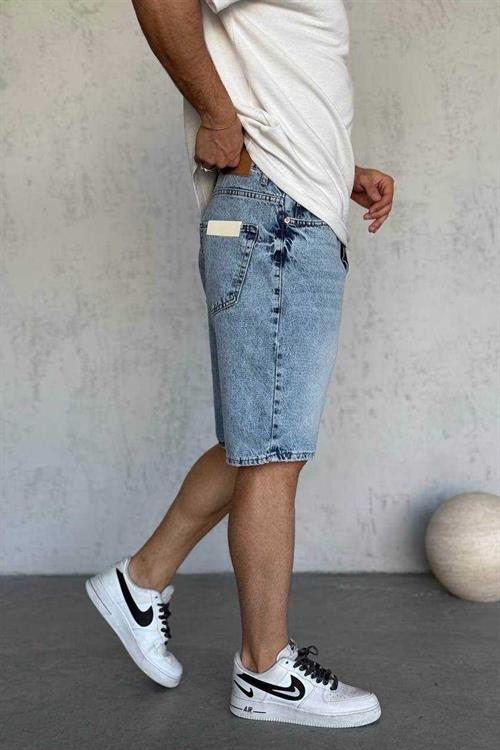 Wholesale Mens Blue Denim Shorts