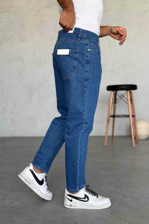 Wholesale Mens Blue Relaxed Fit Jeans
