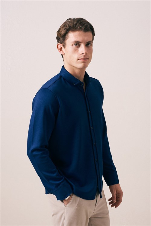 Wholesale Mens Blue Shirt