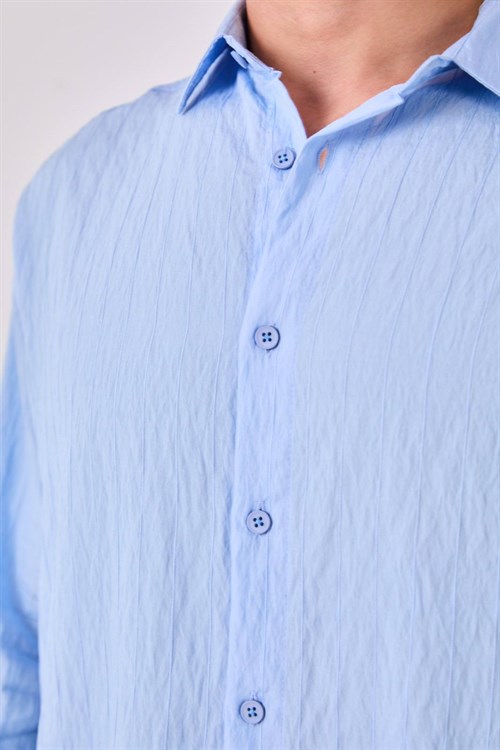 Wholesale Mens Blue Shirt 