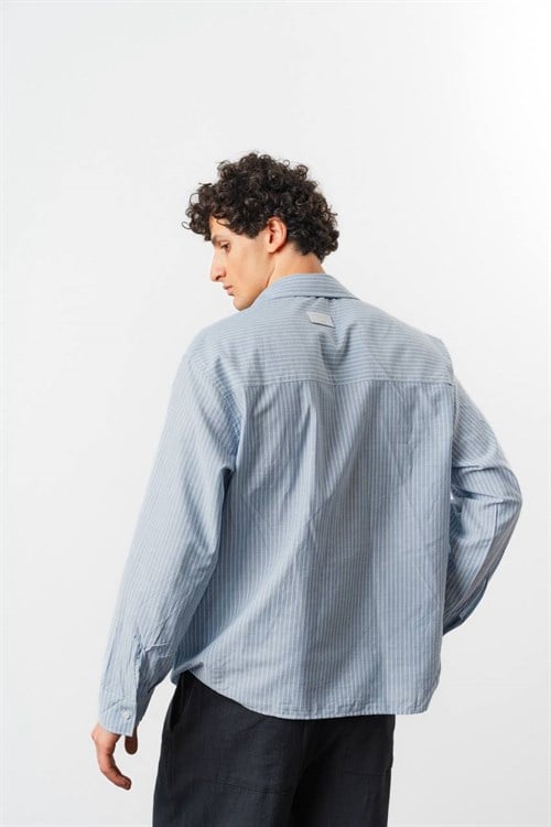 Wholesale Mens Blue Shirt