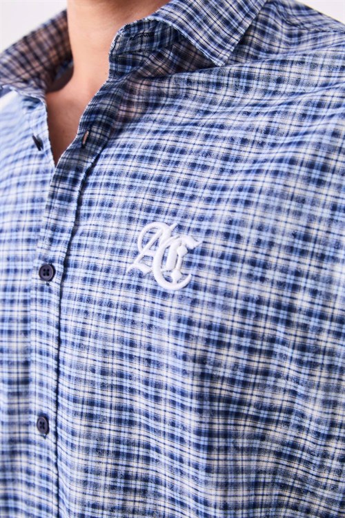 Wholesale Mens Blue Shirt 