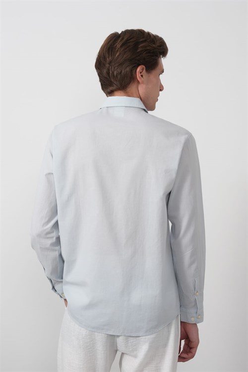 Wholesale Mens Blue Shirt