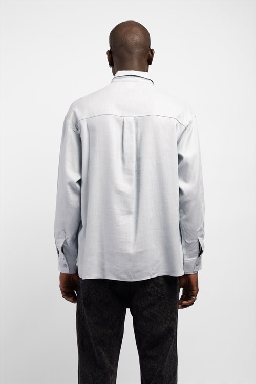 Wholesale Mens Blue Shirt