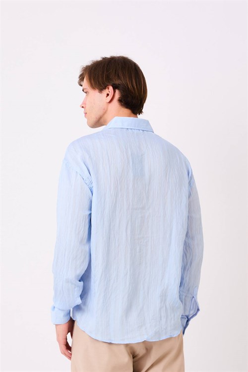 Wholesale Mens Blue Shirt 