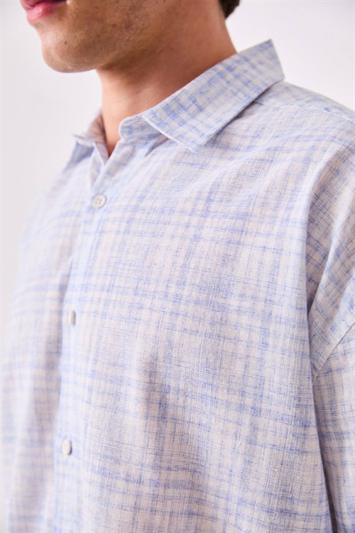 Wholesale Mens Blue Shirt 