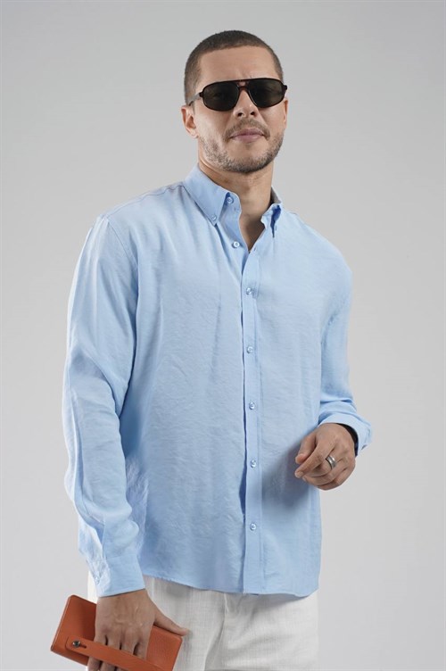 Wholesale Mens Blue Shirt