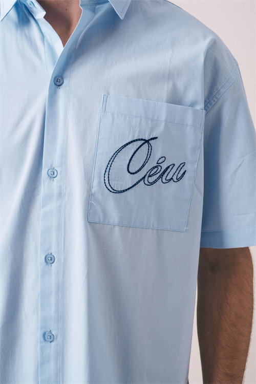 Wholesale Mens Blue Shirt