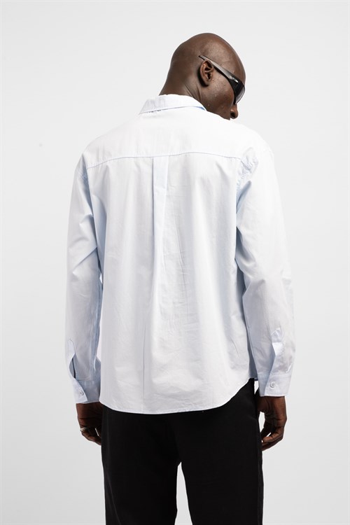 Wholesale Mens Blue Shirt