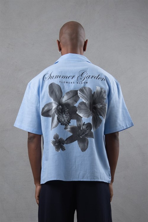 Wholesale Mens Blue Shirt