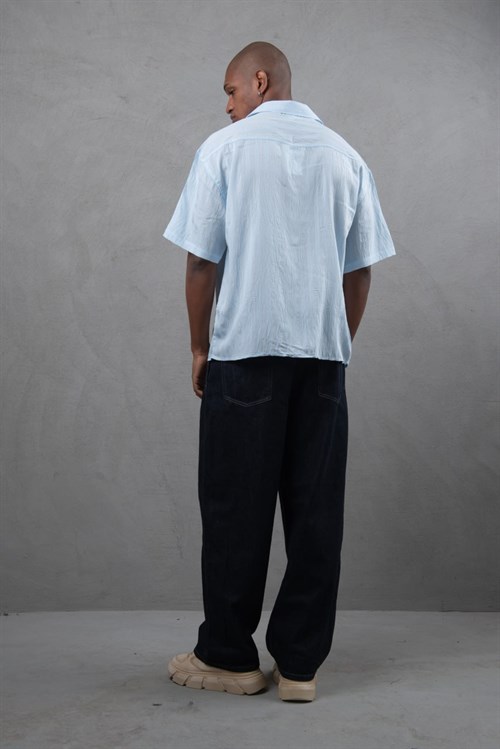 Wholesale Mens Blue Shirt