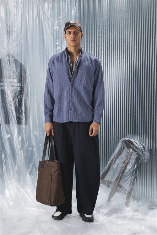 Wholesale Mens Blue Shirt