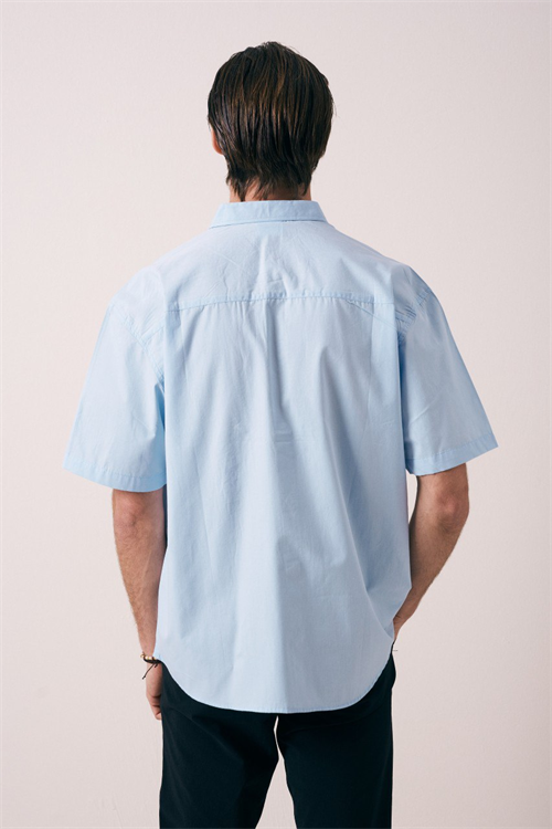 Wholesale Mens Blue Shirt