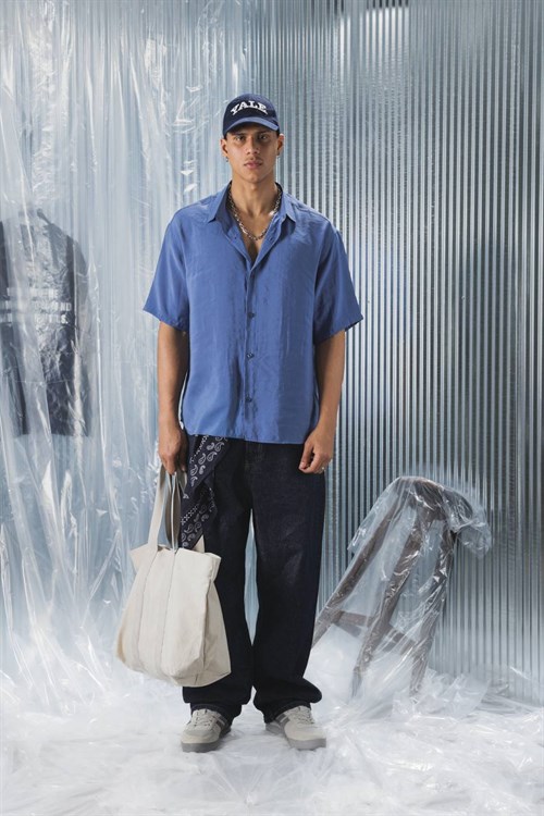 Wholesale Mens Blue Shirt